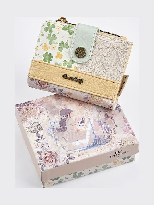 Women's Wallet with RFID Beige