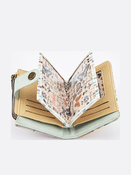 Women's Wallet with RFID Beige