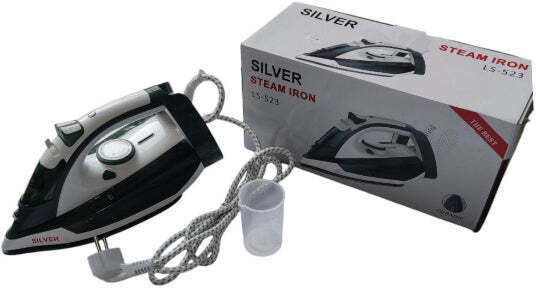 Silver Σίδερο Ατμού 2200W με Κεραμική Πλάκα