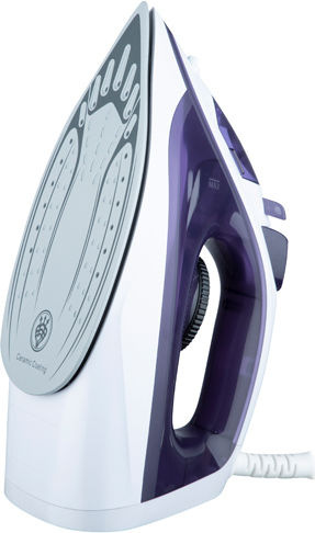 Eurolamp Steam Iron 2200W with Non-stick Plate and Continuous Steam Supply 20g/min