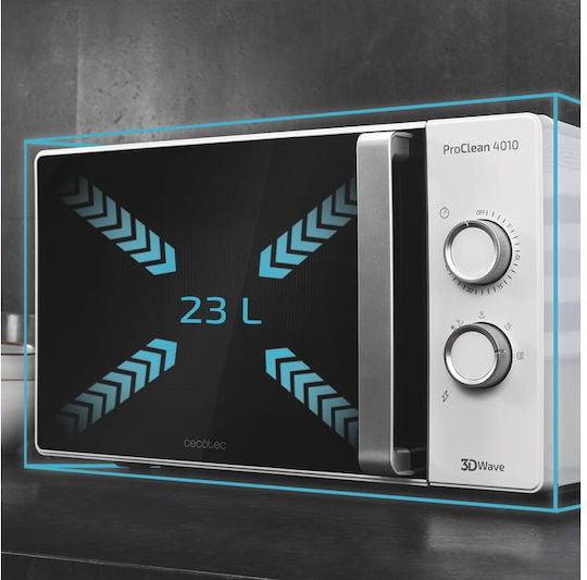 Cecotec ProClean 4010 Φούρνος Μικροκυμάτων 23lt Μαύρος