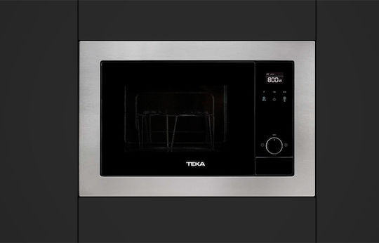 Teka MS 620 BIS Εντοιχιζόμενος Φούρνος Μικροκυμάτων με Grill 20lt Inox