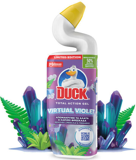 Duck Total Action Gel Καθαρισμού Λεκάνης 750ml