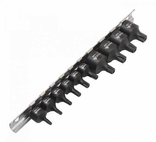 Set de biți Torx Impact 1/4" 3/8" cu orificiu