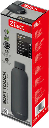 Zilan Thermos Thermal Bottle 500 Ml Gray Zln9841
