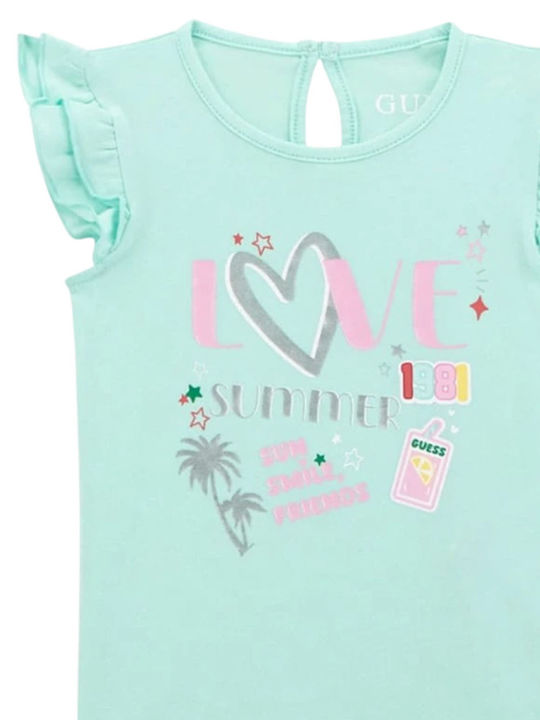 Kids' Set with Shorts Summer 2pcs Mint