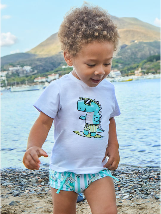 Kids' Set with Shorts Summer 2pcs Green