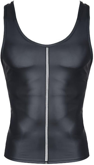 Regnes Fetish Planet Top Sexy pentru bărbați Negru