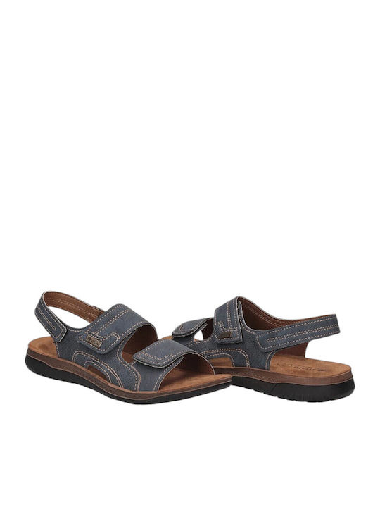 Herrensandalen in Blau Farbe
