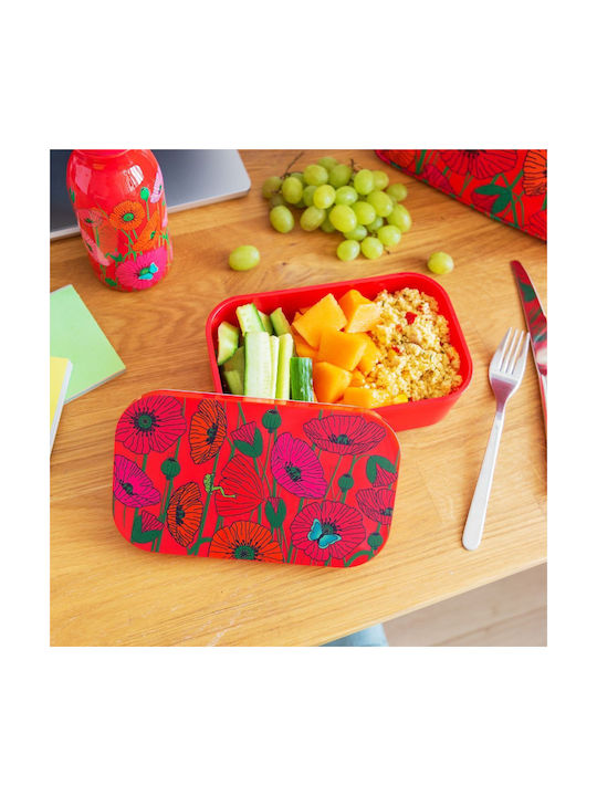 Pylones Plastic Lunch Box Red 800ml