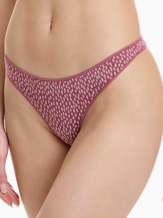 Bamboo Women's String 2Pack Colorful