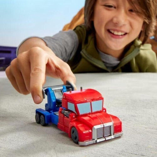 Φιγούρα Δράσης Earthspark 1-step Smash Changers Transformers Optimus Prime 10εκ.