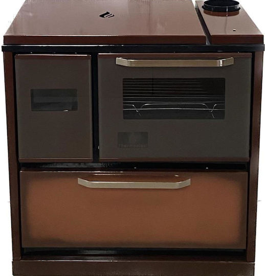 Thermosteel Σόμπα Πετρελαίου με Φούρνο 12kW Καφέ