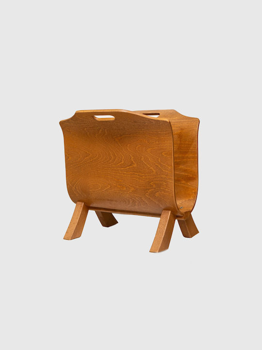 Suport reviste din lemn M 37,5 X D 30 X Î 40 cm