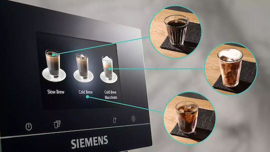 Siemens Eq700 Automatic Espresso Machine 1300W Pressure 19bar with Grinder Black