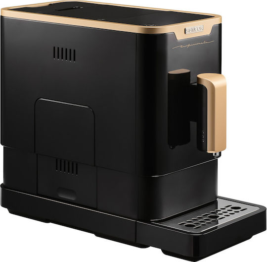 Sencor Automatische Espressomaschine 1470W Druck 19bar mit Mahlwerk Schwarz SES 7220BK