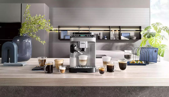 De'Longhi Magnifica Evo Next Automatische Espressomaschine 1450W Druckreiniger 15bar mit Kaffeemühle ECAM310.80.SB