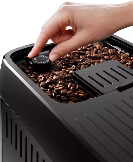 De'Longhi Magnifica Plus Automatic Espresso Machine 1450W Pressure 15bar for Cappuccino with Grinder Black