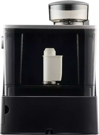 Solis Grind & Infuse Perfetta 1019 Automat Espressoare 1620W Presiune 16bar cu Râșniță Argintie SO200