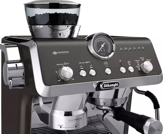 De'Longhi La Specialista Opera Автоматична Еспресо Кафемашина 1550W Налягане 19bar Сив EC9555.BK