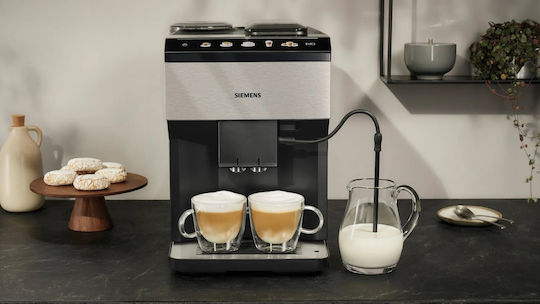 Siemens Automatic Espresso Machine 1500W Pressure 15bar with Grinder Black TP517R03