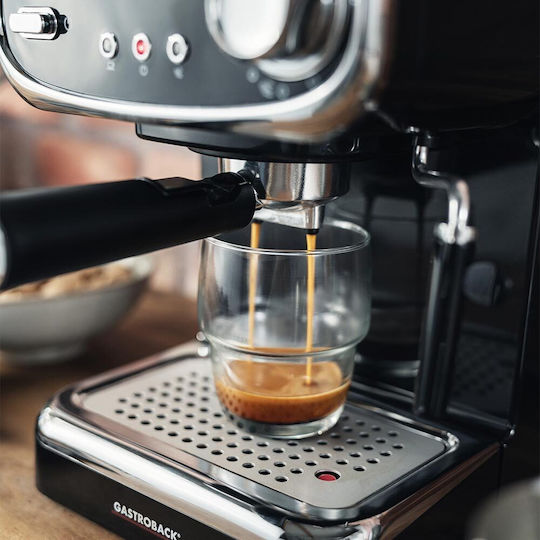 Gastroback Design Automatic Espresso Machine 1100W Pressure 15bar Black