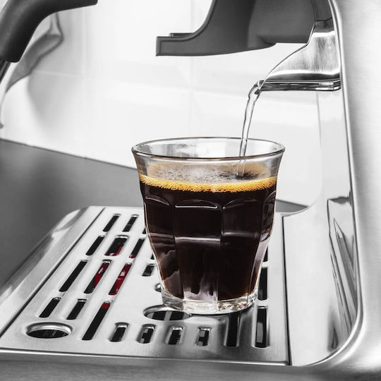 Gastroback Design Automatic Espresso Machine 3000W Pressure 15bar with Grinding Burrs Silver 42626