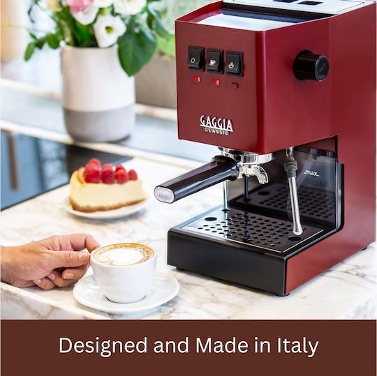 Gaggia Classic Evo 1300W Налягане 15бар 2023 Red