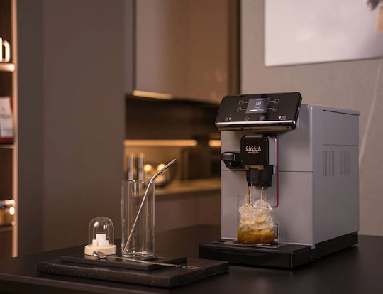 Gaggia Magenta Prestige Αυτόματη Μηχανή Espresso 1900W Πίεσης 15bar Γκρι EG6603/40