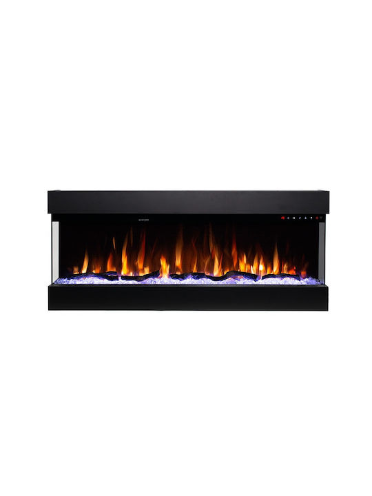 Hitense WXF700-SLIM3D-65 Стенен Електрически Камин 1600W 165x54.5см