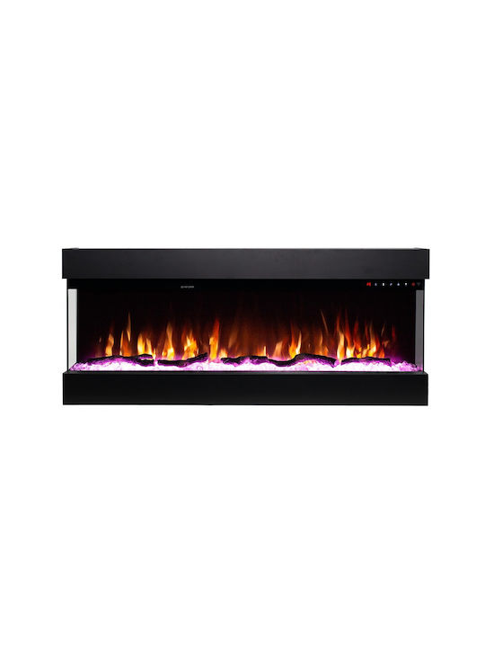 Hitense WXF700-SLIM3D-65 Стенен Електрически Камин 1600W 165x54.5см