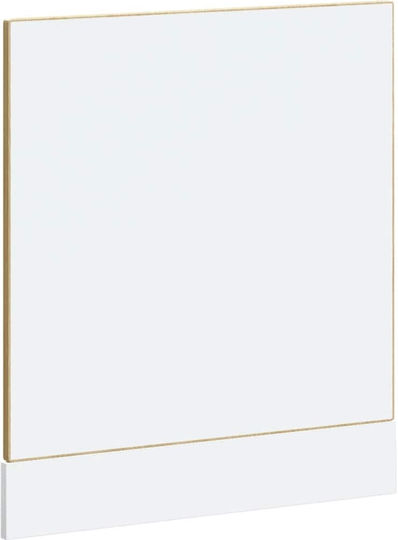 Vidaxl Панел за съдомиялна машина Porto Sonoma Oak 60x1.5x67 см