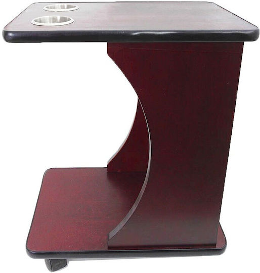 Auxiliary Table with Wheels 57.5x45cm