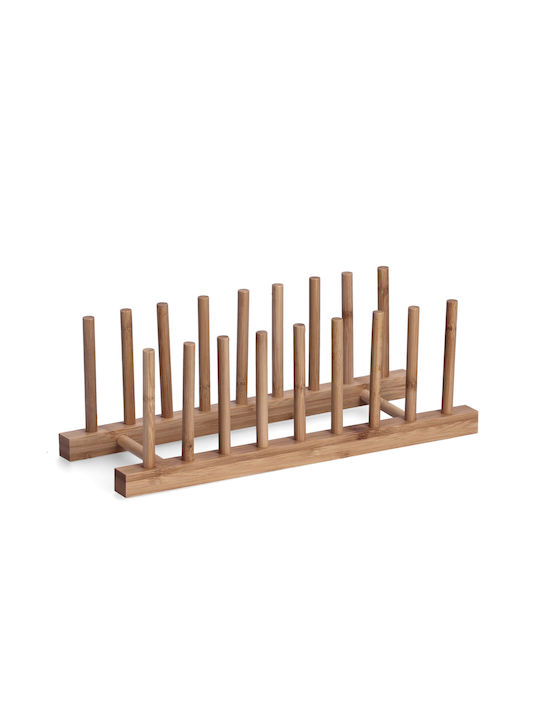 Στραγγιστήρι Νεροχύτη Ξύλινο Μπεζ 34x12.5x12cm