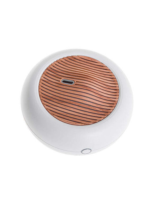 Adler LED Aromatherapie-Diffusor Ultraschall Weiß 70ml