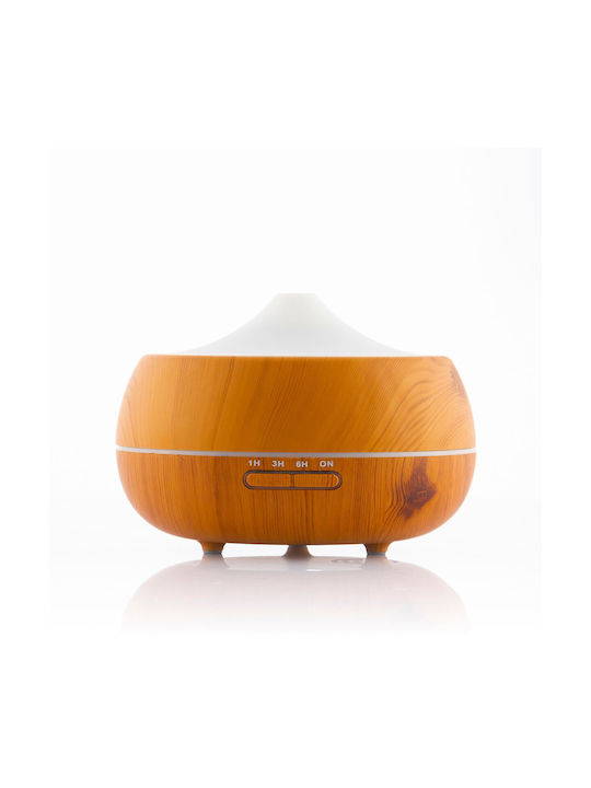 InnovaGoods Led Συσκευή Αρωματοθεραπείας Woodeneffect Πολύχρωμη