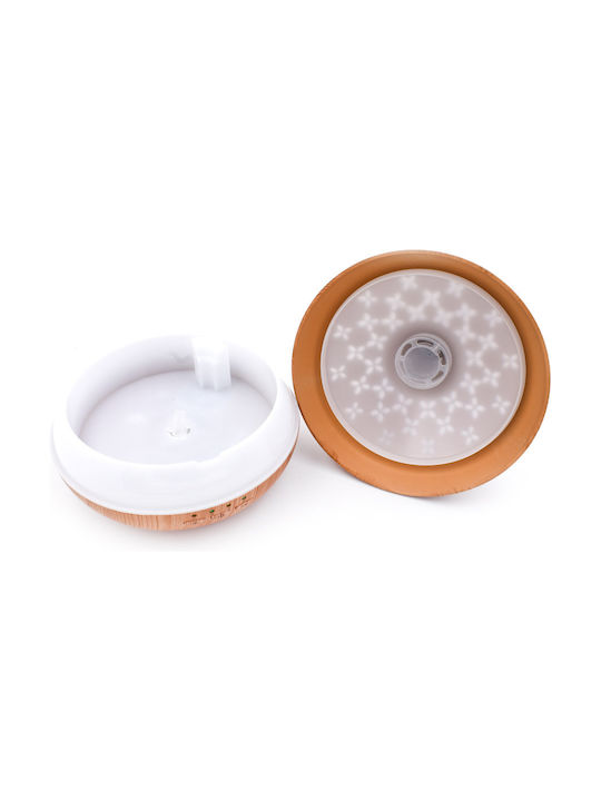 Andowl Led Συσκευή Αρωματοθεραπείας Καφέ 200ml Q-T65