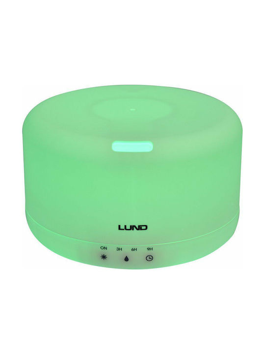 Lund Lumini LED Dispozitiv de aromaterapie cu telecomandă Alb 1000ml 66906