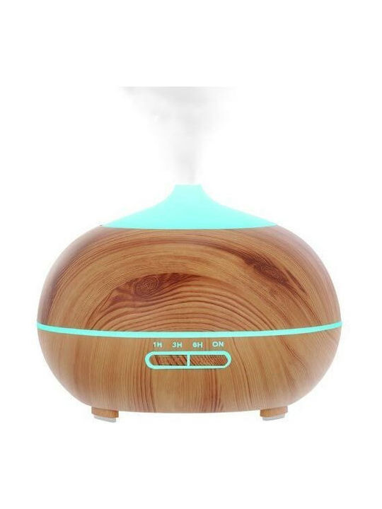 Ruhhy Led Συσκευή Αρωματοθεραπείας Καφέ 300ml 00010948