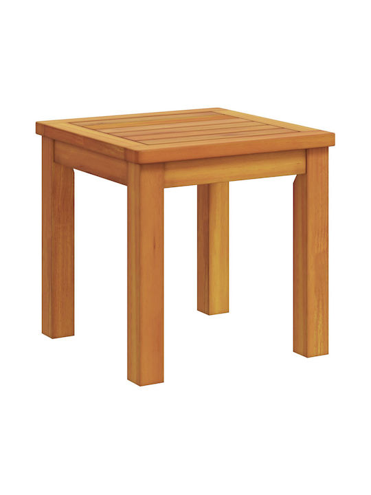 Sitting Room Table for Small Outdoor Spaces Made of Acacia Acacia 35x35x34cm