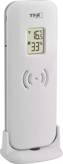 TFA Xena Wireless Digital Weather Station Tabletop Silver