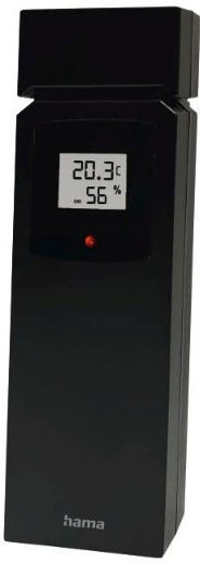 HAMA 00186347 Wireless Stație meteorologică Digital De masă Negru HAMA 00186347 Wireless Stație meteorologică Digital De masă Negru