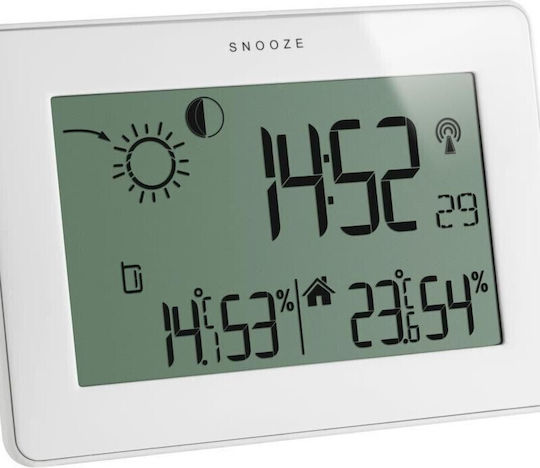 TFA 35.1128.02 Wireless Digital Weather Station Tabletop White