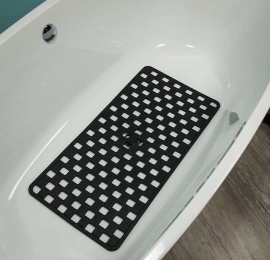 Sealskin Doby Bathtub Non-slip with Suction Cups Black 38x75εκ.