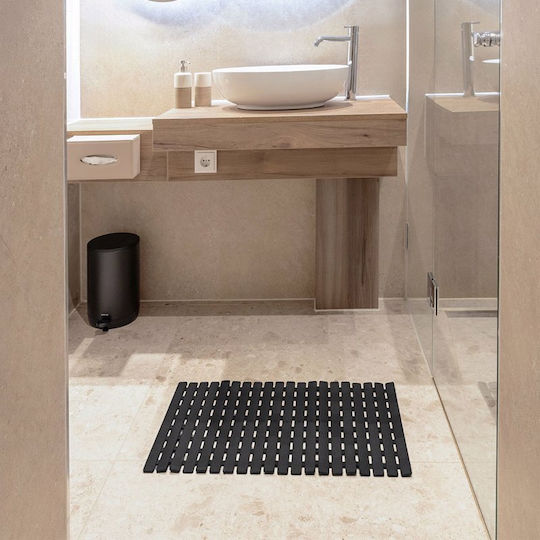 Sealskin Bathtub Non-slip with Suction Cups Black 39x69εκ.