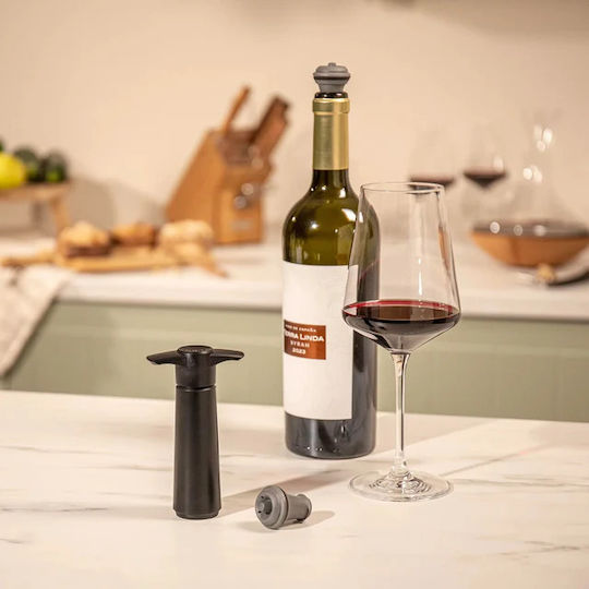 Vacu Vin Аератор за вино Пластмасов Сребрист
