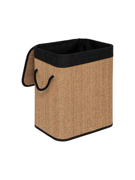 Stemy Laundry Basket Bamboo 41.5 X 30 X H 50 Cm 60 L