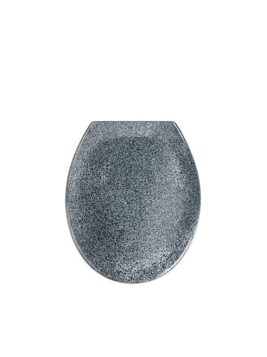 Wenko Plastic Toilet Seat Gray Ottana 37cm