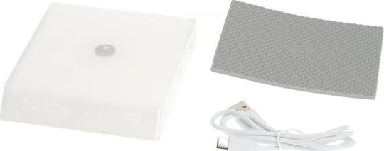 Timemore Black Mirror Nano Ψηφιακή Ζυγαριά Κουζίνας έως 2kg Λευκή