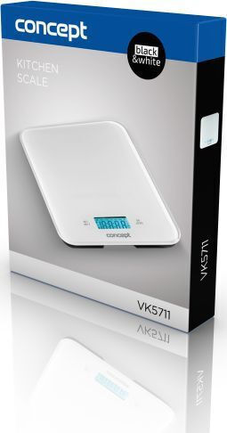Concept Ψηφιακή Ζυγαριά Κουζίνας έως 15kg Λευκή